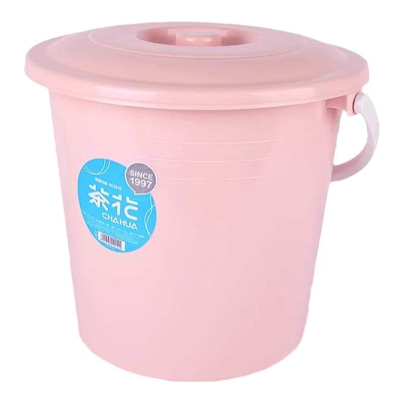 官方旗舰店丨茶花大水桶带盖圆桶