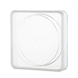 普洱茶饼盒收纳盒密封透明防潮方形盒茶叶罐中式家用茶叶盒展示架