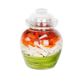 泡菜罐子玻璃带内盖坛子加厚家用密封酸菜四川泡菜坛腌菜罐泡菜罐