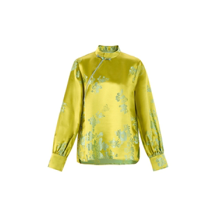 MNGATA G.宫小妍【老锻·青梅】桑蚕丝秋冬新中式国风上衣5060753