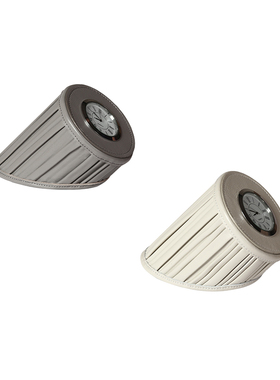 简约现代书房桌面皮革时钟摆件