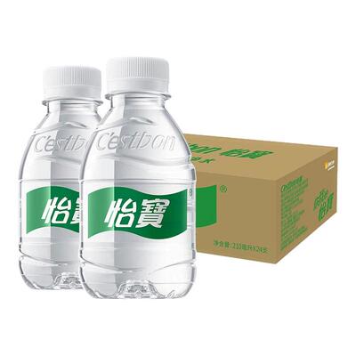 怡宝纯净水210ml*24瓶整箱