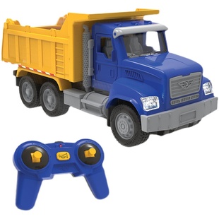 北美Driven儿童遥控车玩具迷你电动工程车回收车搅拌汽车男孩声光