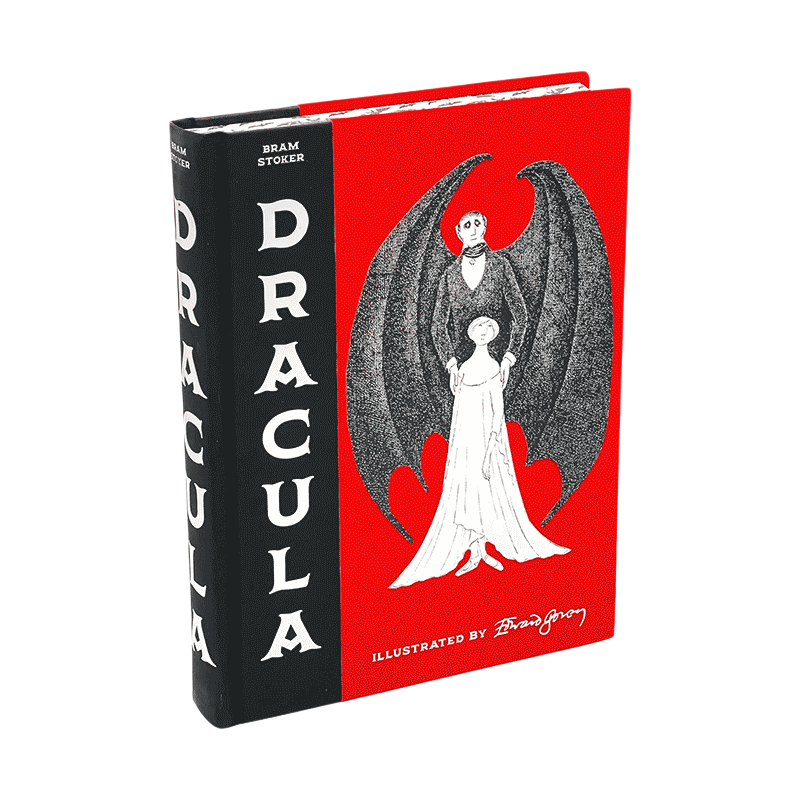 英文原版 Deluxe Dracula 吸血鬼 德古拉 豪华布面精装版 英文版 进口英语原版书籍