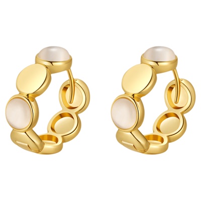 HELES白猫眼高级感气质耳环