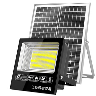 太阳能户外灯路灯家用庭院防水投光灯1000W新型农村院子照明超亮