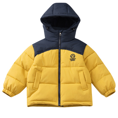 男童羽绒棉服冬装2025新款