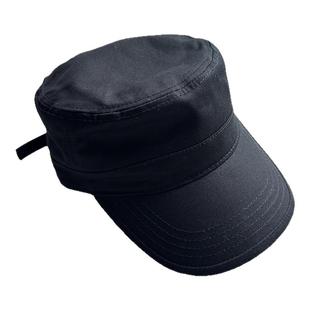 25秋/中性风复古帅气平顶帽男女款工装帽休闲中古鸭舌帽老爹帽