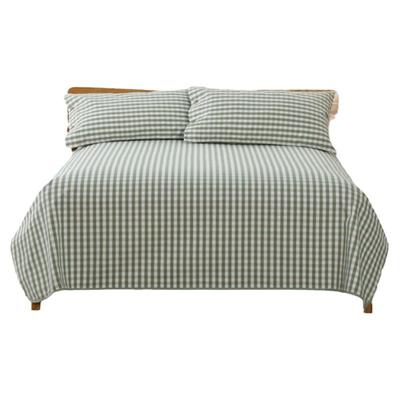 特厚不起皱纯棉老粗布床单凉席