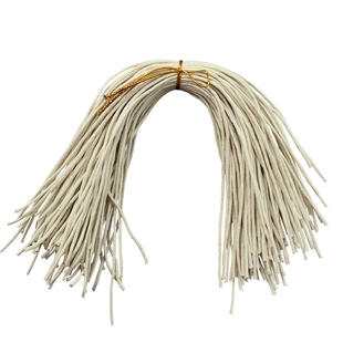 1mm蜡绳30cm长穿绳蜡绳吊牌麻绳线高档吊牌棉绳手工打结标签挂绳