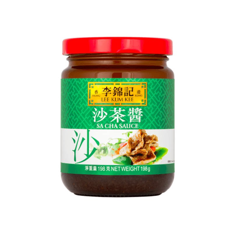 李锦记沙茶酱198G港式独特风味调味厨房烹饪料理酱料早餐茶点蘸酱