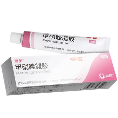 【丽芙】甲硝唑凝胶0.75%*20g*1支/盒炎性丘疹脓疱疮