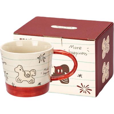 摩登主妇釉下彩马克杯新年高脚杯