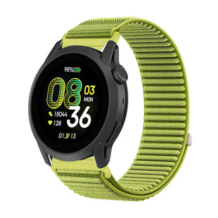 适用高驰COROS PACE4/3表带尼龙PACE Pro编织APEX 2Pro腕带pace2/apex2跑步透气42mm/46mm男女新款智能山地纹
