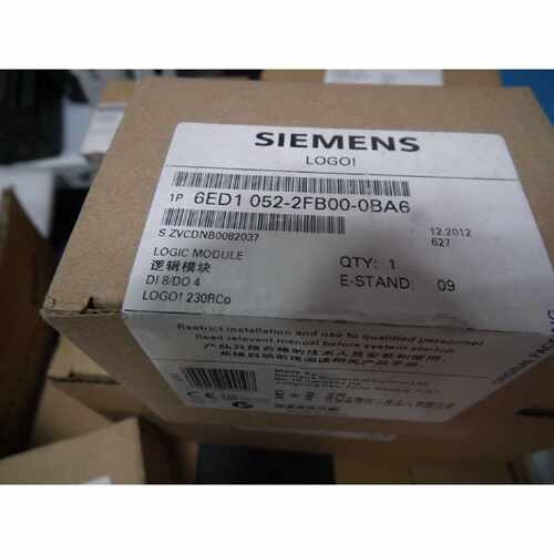议价西门子 6ED1052-2FB00-0BA6 LOGO!8逻辑控制器6ED10522FB000B