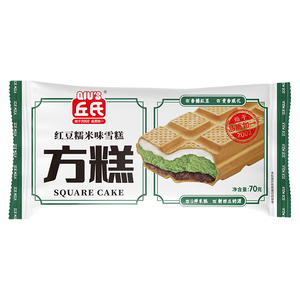 现烤威化香脆可口，酱芯雪糕