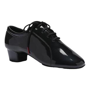 贝蒂拉丁舞鞋成人男童拉丁舞鞋练功鞋牛津布软牛皮漆皮软底419