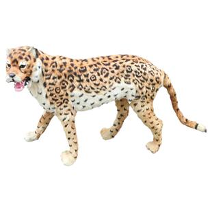 大型野生动物仿真老虎模型标本展厅装饰云豹摄影影视道具摆件豹