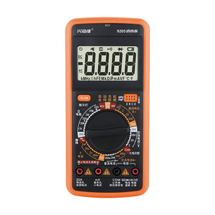 兴泓维9205智能语音播报万用表高精度多功能防烧可充电数字万能表