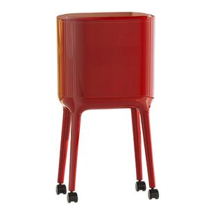 垃圾桶家用2026新款免弯腰高颜值高脚厨房客厅大容量可移动卫生桶