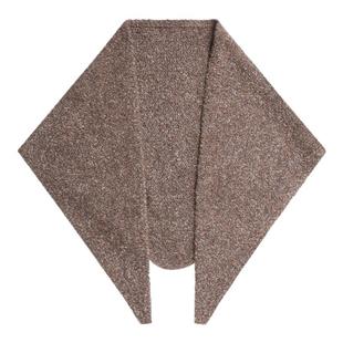 COLINWANG-自在棱光|意大利进口CARIAGGI羊绒/羊毛针织三角巾围巾