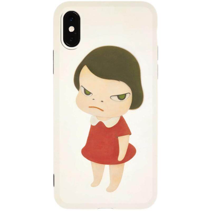 奈良美智小女孩娃娃手机壳适用pro苹果16iPhone12周边小众华为小米14