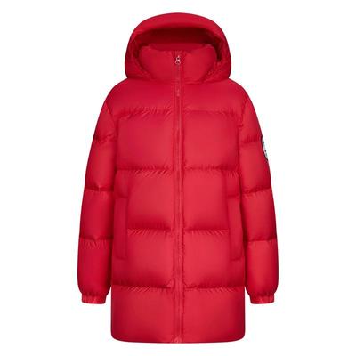 红豆童装中长款羽绒服保暖外套