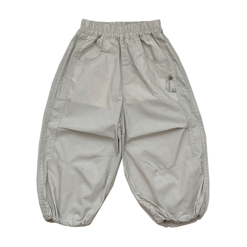 夏季薄款收口长裤时尚新品