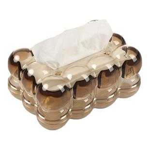 纸巾盒客厅茶几高级感抽纸盒高档轻奢餐巾纸盒卫生间洗脸巾收纳盒