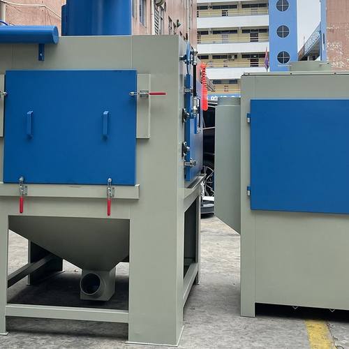 供应六十工位连续式转盘自动喷砂机多间歇转盘式全自动高效多喷沙