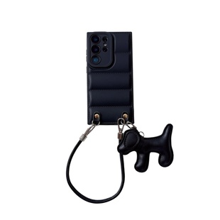 适用于三星s25ultra手机壳秋冬新款S25Edge羽绒服保护套Galaxys24Ultra硅胶A17防摔a56立体s23/22/2120FE男女