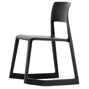 港隆 餐椅创意塑料椅北欧风格简约时尚培训会议听课工作椅 可叠摞