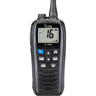 ICOM 艾可慕 IC-M25 航海手持电台 海事甚高频防水对讲机 可漂浮
