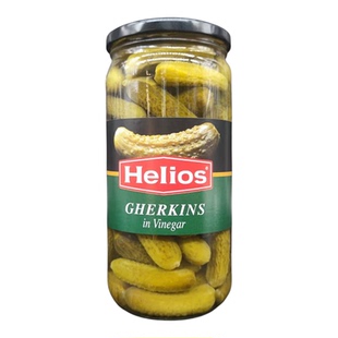 Sour cucumber西班牙酸黄瓜Helios Cherkins Vinegar青瓜仔680g