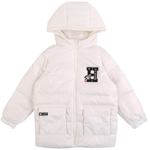 IVY HOUSE常春藤童装男童羽绒服冬季款 宇航服风格玩偶熊保暖外套