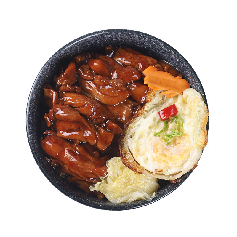 照烧鸡腿饭料理200g速食商用中餐