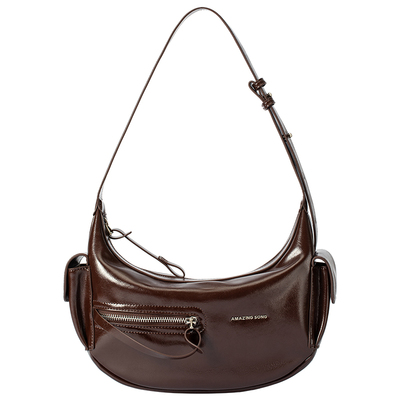 【所有女生的衣橱直播间】AmazingSong乙颂甜酒弯月包新款斜挎包