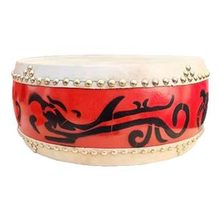 盘鼓舞鼓卜卦舞蹈道具相和歌踏鼓儿童古典舞加厚表演出专用脚踩鼓