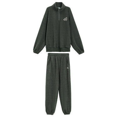 TurnSignal半拉链卫衣运动套装