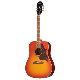 Epiphone易普锋木吉他J200 J45蜂鸟全单单板面单Hummingbird民谣