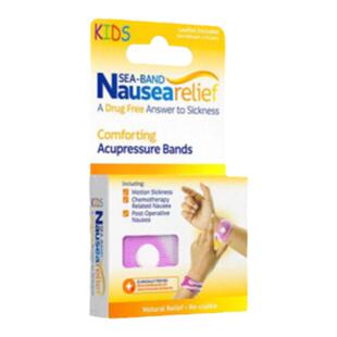 Seaband儿童防晕吐腕带手环出行旅游晕车晕船晕机可用穴位按压
