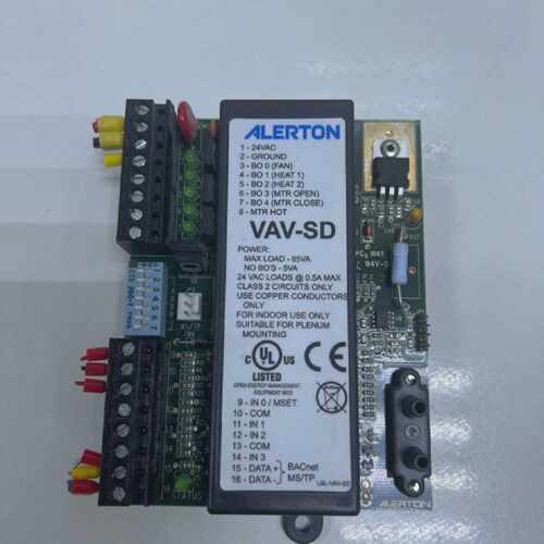 Alerton VAV-SD , VAV-SDZ-K2-L VAVSDZK2L control board