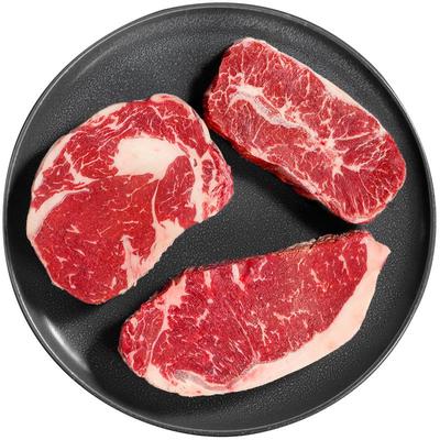 澳洲原切西冷板腱牛排4斤