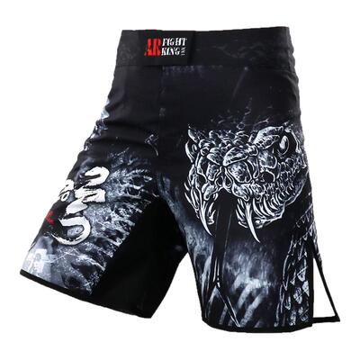 MMA毒液短裤泰拳击格斗搏击五分