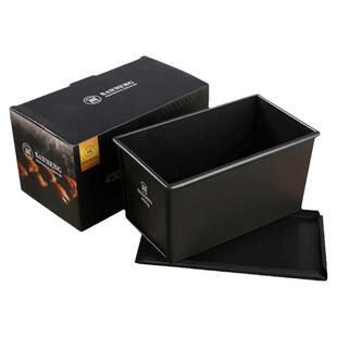 三能低糖吐司盒450g长方形土司面包模具烘焙工具不粘吐司盒SN2196