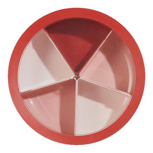 家用果盘分格带盖创意客厅茶几零食收纳盒过年糖果盒瓜子盘干果盒