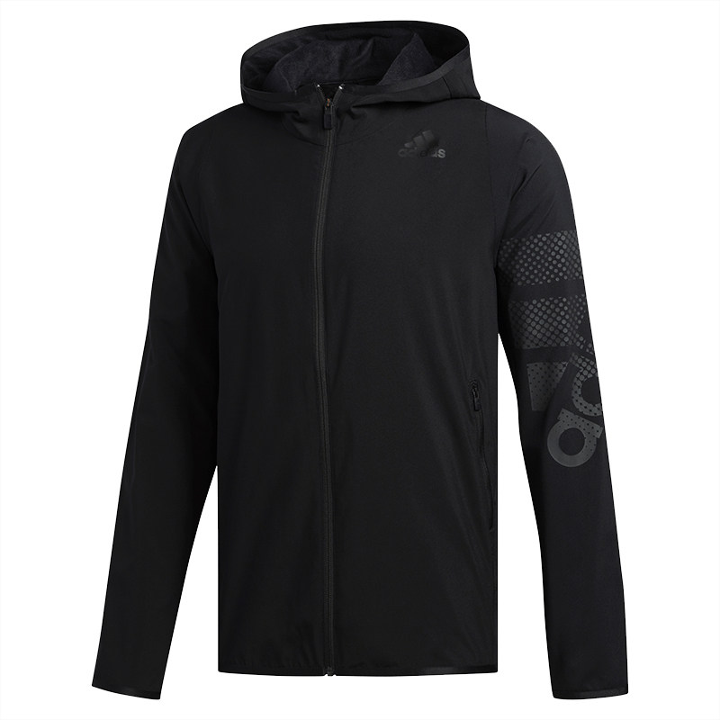 Adidas/阿迪达斯正品男当季新款梭织连帽夹克综合训练服装EA2807