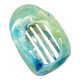 后脑勺扁平抓夹弧形发卡女高级感发夹2025新款不硌头鲍鱼夹子头饰