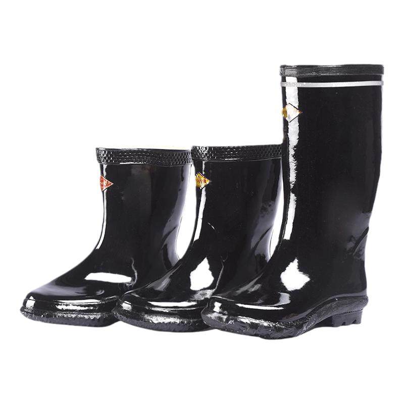 电工绝缘靴10kv/20/35kv橡胶绝缘手套中高筒防电防水电力高压雨鞋