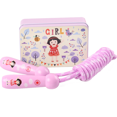 【热销】铁盒款儿童初学跳绳